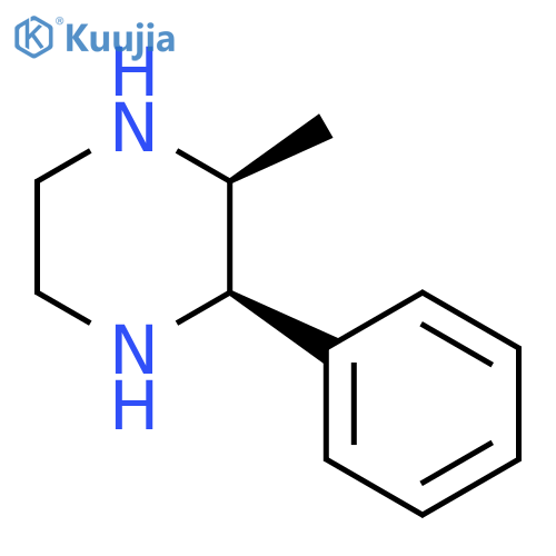 Piperazine, 2-methyl-3-phenyl-, (2S,3R)- structure
