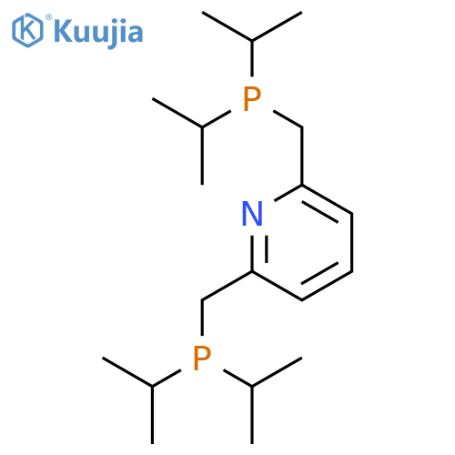 [6-(diisopropylphosphanylmethyl)-2-pyridyl]methyl-diisopropyl-phosphane structure