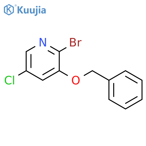 3-(Benzyloxy)-2-bromo-5-chloropyridine structure