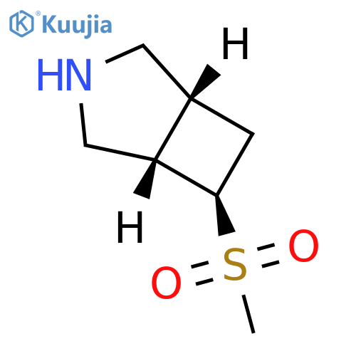 (1R,5S,6R)-6-(Methylsulfonyl)-3-azabicyclo[3.2.0]heptane structure