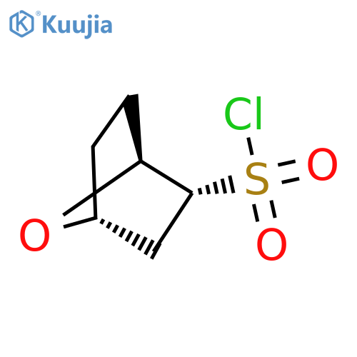 rac-(1R,2S,4S)-7-oxabicyclo2.2.1heptane-2-sulfonyl chloride structure