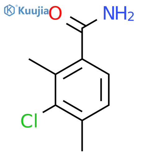3-Chloro-2,4-dimethylbenZamide structure