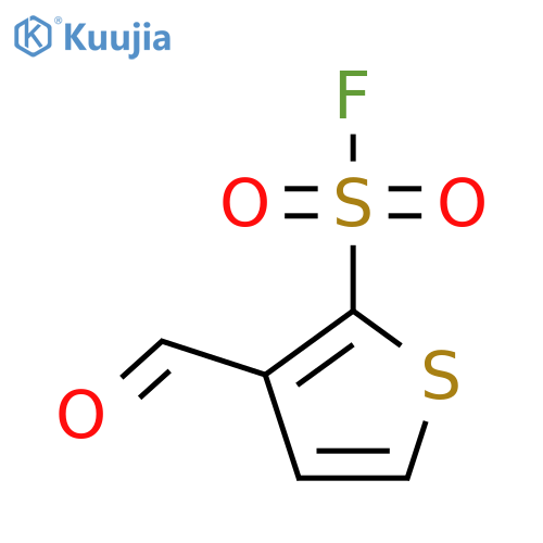 3-Formylthiophene-2-sulfonyl fluoride structure