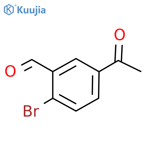5-Acetyl-2-bromobenzaldehyde structure