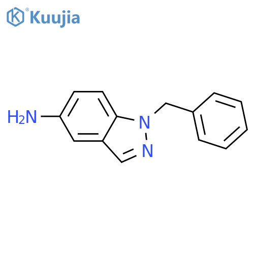 1-Benzyl-1H-Indazol-5-ylamine structure