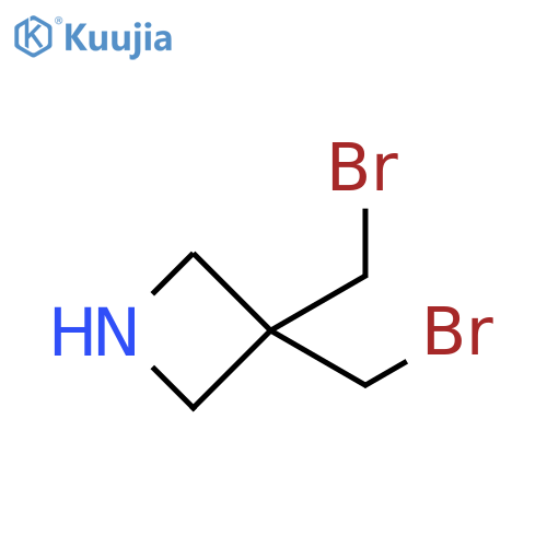3,3-bis(bromomethyl)azetidine structure