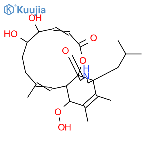 Aspochalasin I; 17,18-Diepimer, Δ5-isomer, 7β-hydroperoxy structure