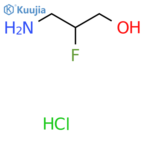 3-Amino-2-fluoropropan-1-ol hydrochloride structure