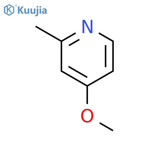 4-Methoxy-2-methylpyridine structure