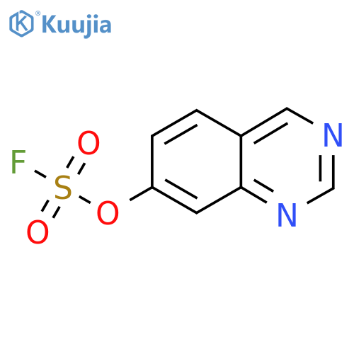 Quinazolin-7-yl sulfurofluoridate structure