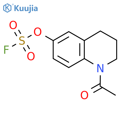1-Acetyl-6-fluorosulfonyloxy-3,4-dihydro-2H-quinoline structure