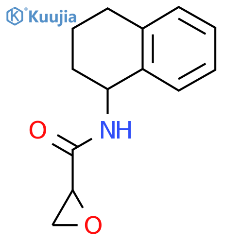 N-(1,2,3,4-Tetrahydronaphthalen-1-yl)oxirane-2-carboxamide structure