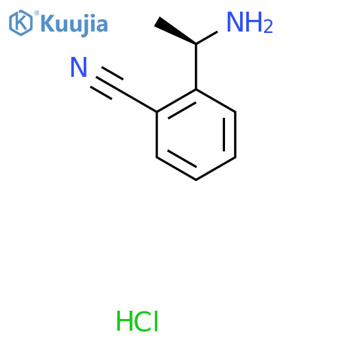 (R)-2-(1-Aminoethyl)benzonitrile hydrochloride structure