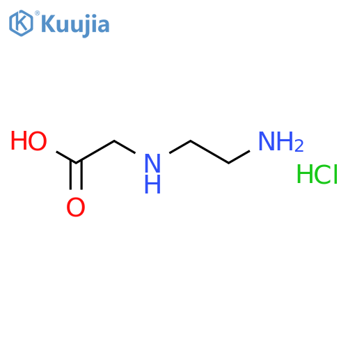 2-((2-Aminoethyl)amino)acetic acid hydrochloride structure