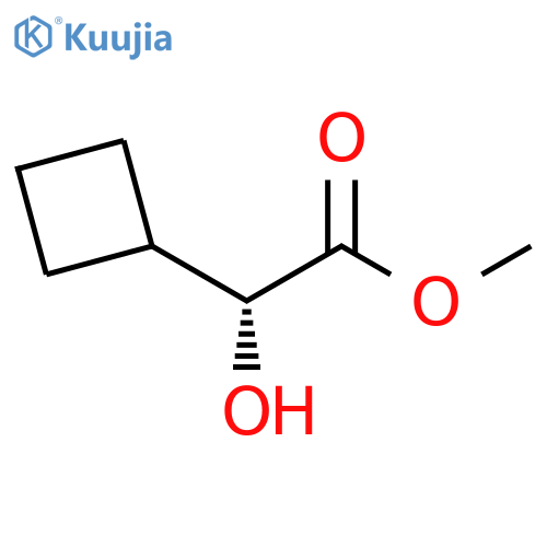 methyl (2R)-2-cyclobutyl-2-hydroxyacetate structure