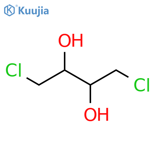 1,4-Dichlorobutane-2,3-diol structure