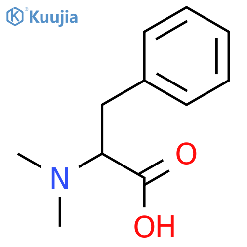 2-(dimethylamino)-3-phenylpropanoic Acid structure