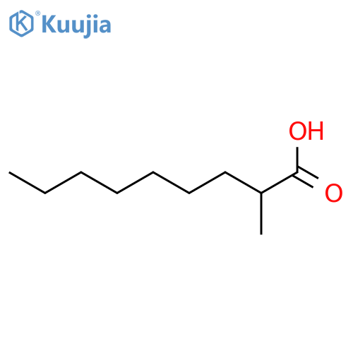 Nonanoic acid,2-methyl- structure