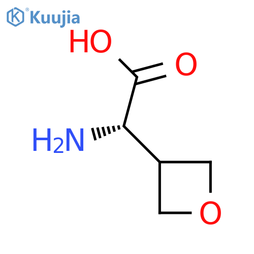 (2S)-2-amino-2-(oxetan-3-yl)acetic acid structure