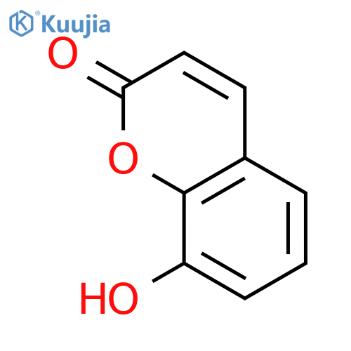 8-Hydroxycoumarin structure