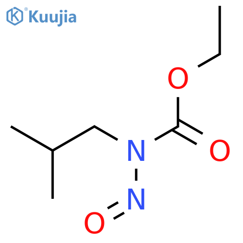 Carbamic acid,N-(2-methylpropyl)-N-nitroso-, ethyl ester structure