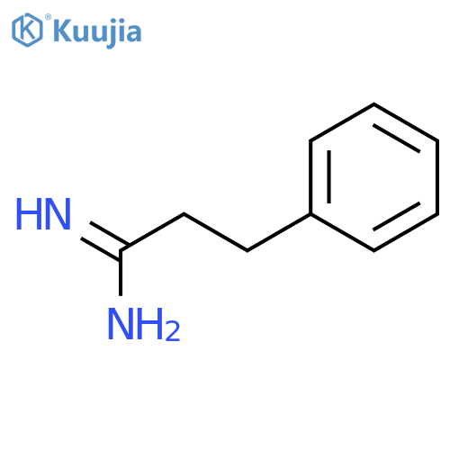 3-Phenylpropanimidamide hydrochloride structure
