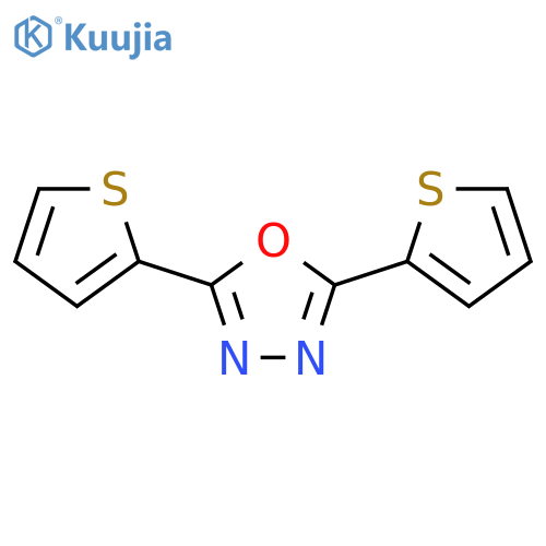 2,5-Dithiophen-2-yl-1,3,4-oxadiazole structure