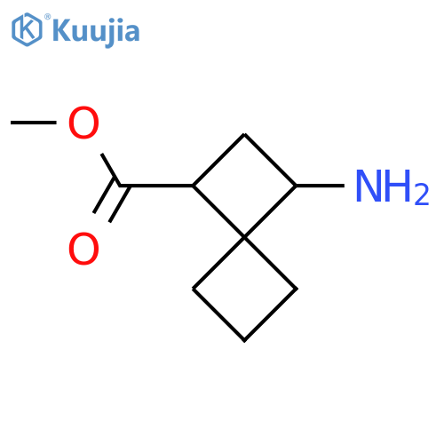 methyl 3-aminospiro3.3heptane-1-carboxylate structure