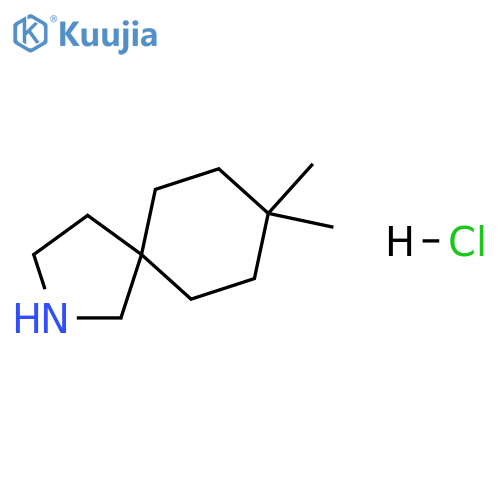 8,8-dimethyl-2-azaspiro4.5decane hydrochloride structure