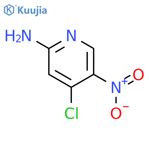 4-chloro-5-nitro-pyridin-2-amine structure