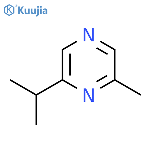 Pyrazine, 2-methyl-6-(1-methylethyl)- structure