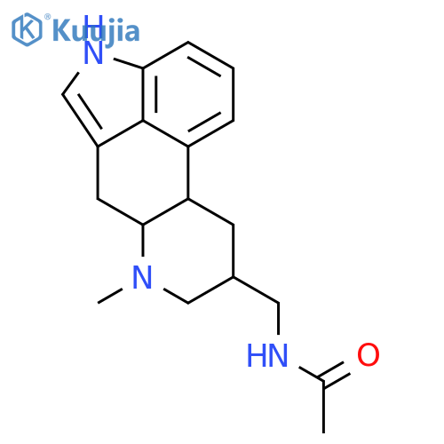 Acetamide,N-[(6-methylergolin-8b-yl)methyl]- (8CI) structure