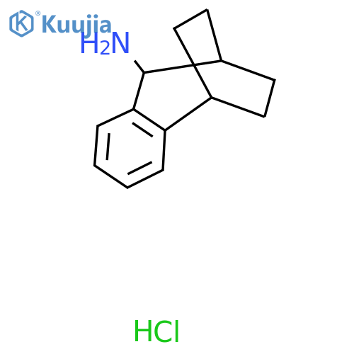 Tricyclo[7.2.2.02,7]trideca-2,4,6-trien-8-amine;hydrochloride structure