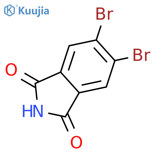 5,6-Dibromoisoindoline-1,3-dione structure