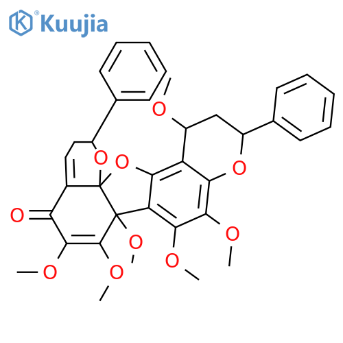 Calycopterone; 7-Me ether structure