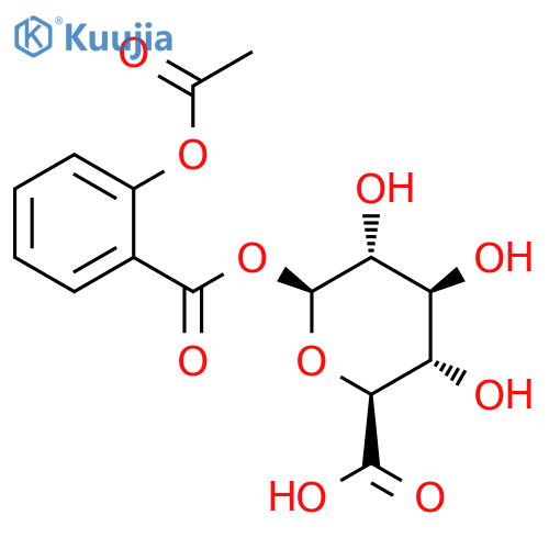 Acetylsalicylic Acid Acyl-b-D-glucuronide structure