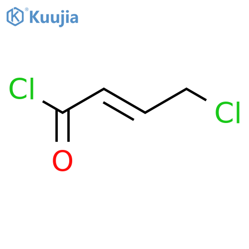 4-chlorobut-2-enoyl chloride structure
