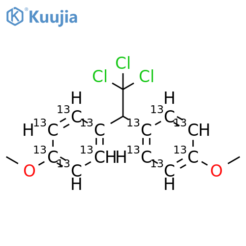 Methoxychlor-¹³C₁₂ structure