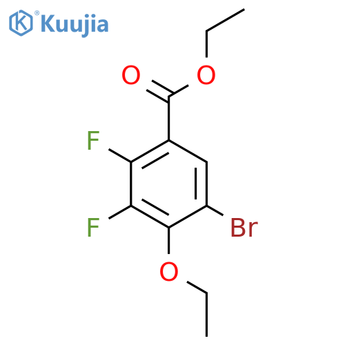 Ethyl5-bromo-4-ethoxy-2,3-difluorobenzoate structure