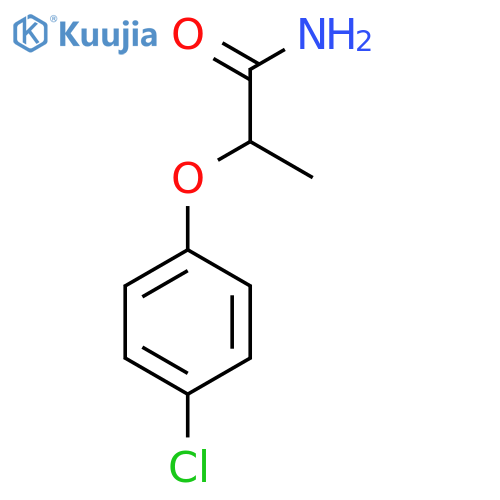 2-(4-Chlorophenoxy)propanamide structure