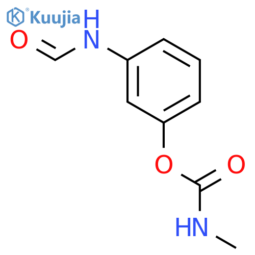 Formamide,N-[3-[[(methylamino)carbonyl]oxy]phenyl]- structure