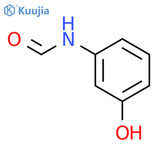 N-(3-Hydroxyphenyl)formamide structure
