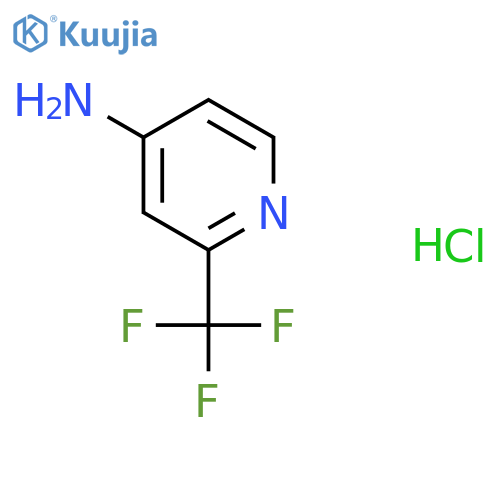 2-(trifluoromethyl)pyridin-4-amine hydrochloride structure