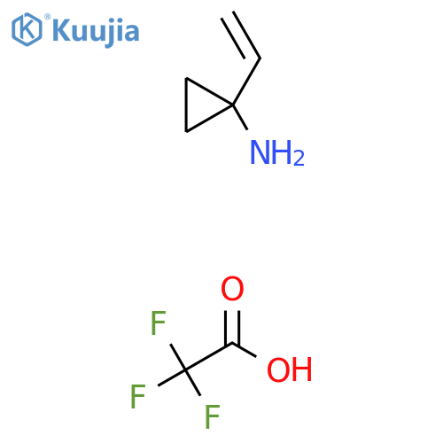 1-ethenylcyclopropan-1-amine, trifluoroacetic acid structure