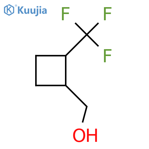 2-(trifluoromethyl)cyclobutylmethanol structure