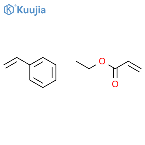 2-Propenoic acid,esters,ethyl ester,polymer with ethenylbenzene structure