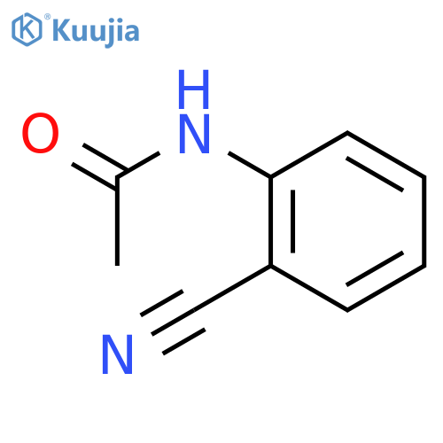 N-(2-Cyanophenyl)acetamide structure