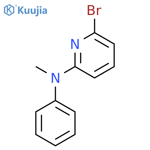 6-Bromo-N-methyl-N-phenylpyridin-2-amine structure