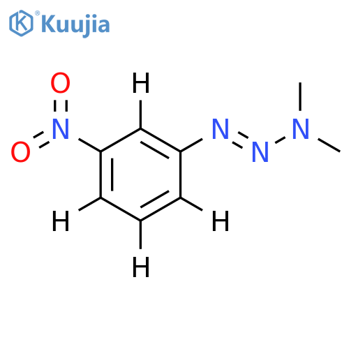 3,3-Dimethyl-1-(3-nitrophenyl-2,4,5,6-d4)triaz-1-ene structure