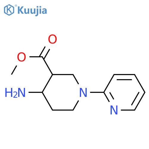 methyl 6-(4-aminopiperidin-1-yl)pyridine-3-carboxylate structure